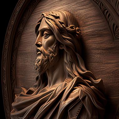 3D model st jesus (STL)